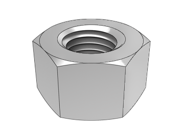 ASME B18.2.2.10 Tuerca hexagonal pesada Tuerca hexagonal pesada