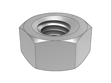 ISO 4032A tipo 1 tuerca hexagonal