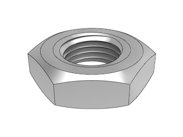 Tuerca delgada hexagonal GB6173 con rosca fina