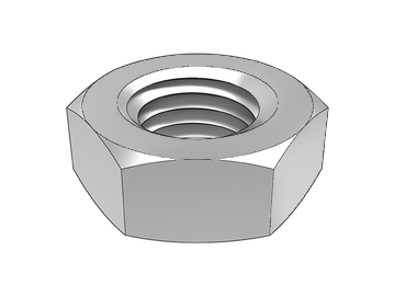 ASME B18.2.2.4 Tuerca hexagonal delgada Tuercas hexagonales delgadas