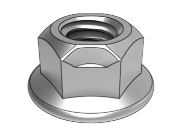 GB6187.1-C Tuercas de seguridad con reborde hexagonal totalmente metálicas (tipo aplanado)